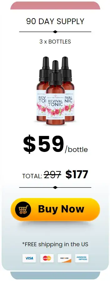 Revival Tonic  3 Bottles