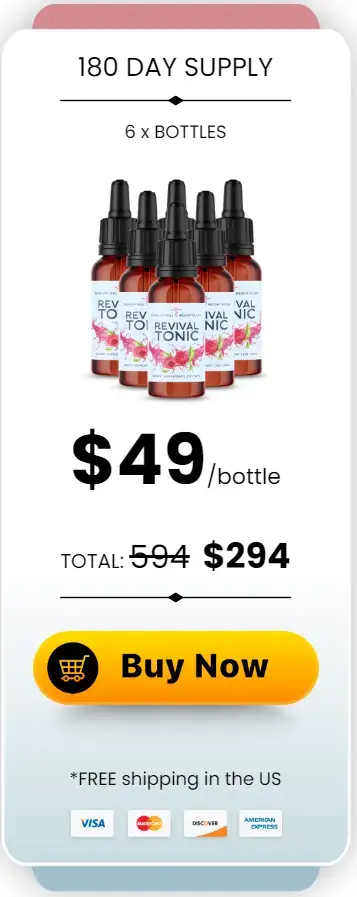 Revival Tonic  6 Bottles